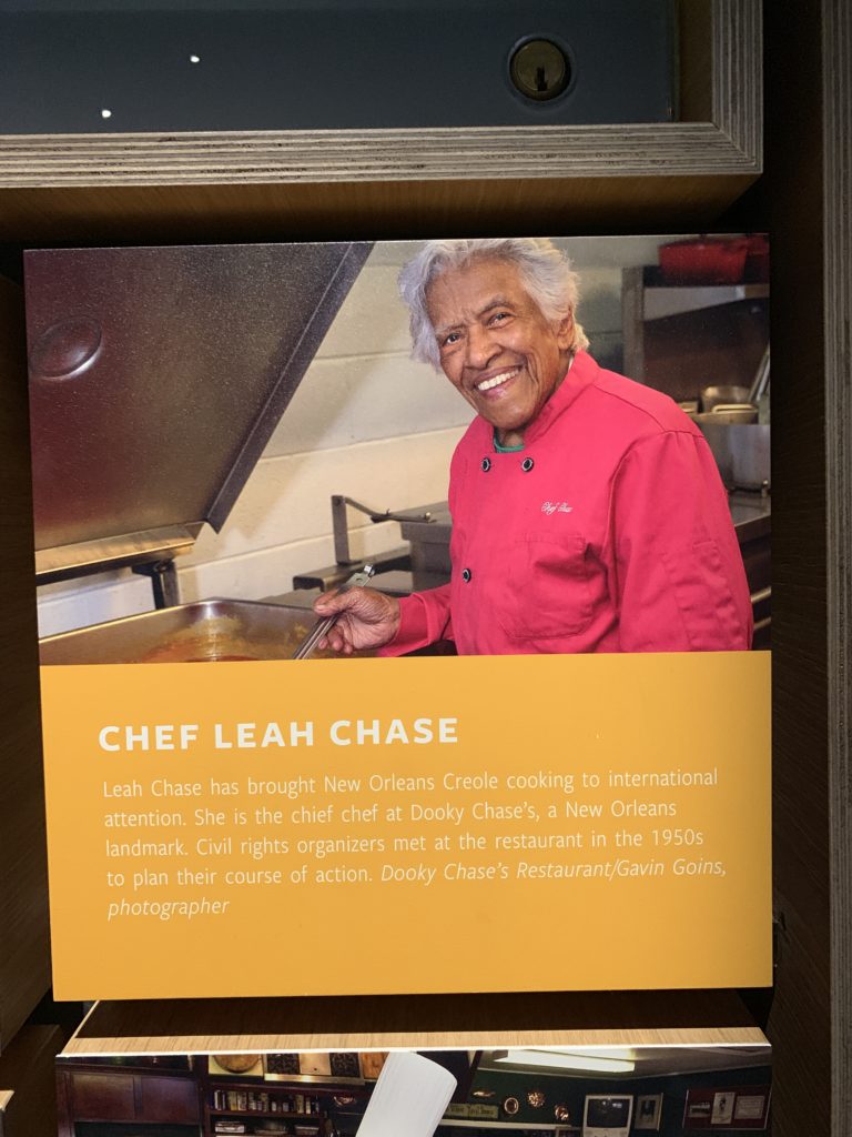 Leah Chase was not only a restaurateur but also a player in the Civil Rights movement 
