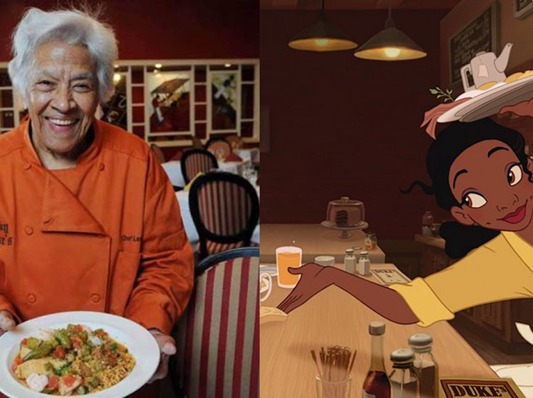 Chef Leah Chase in the Real Princess Tiana